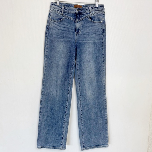 Denim - Judy Blue High Rise Medium Wash Retro Wide fit Jeans 29